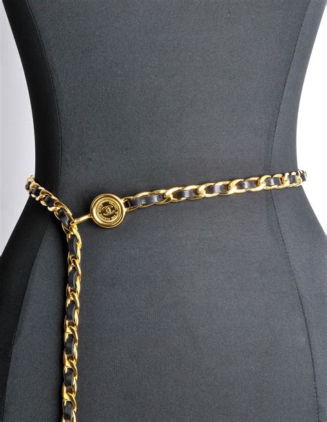 vintage Chanel belts